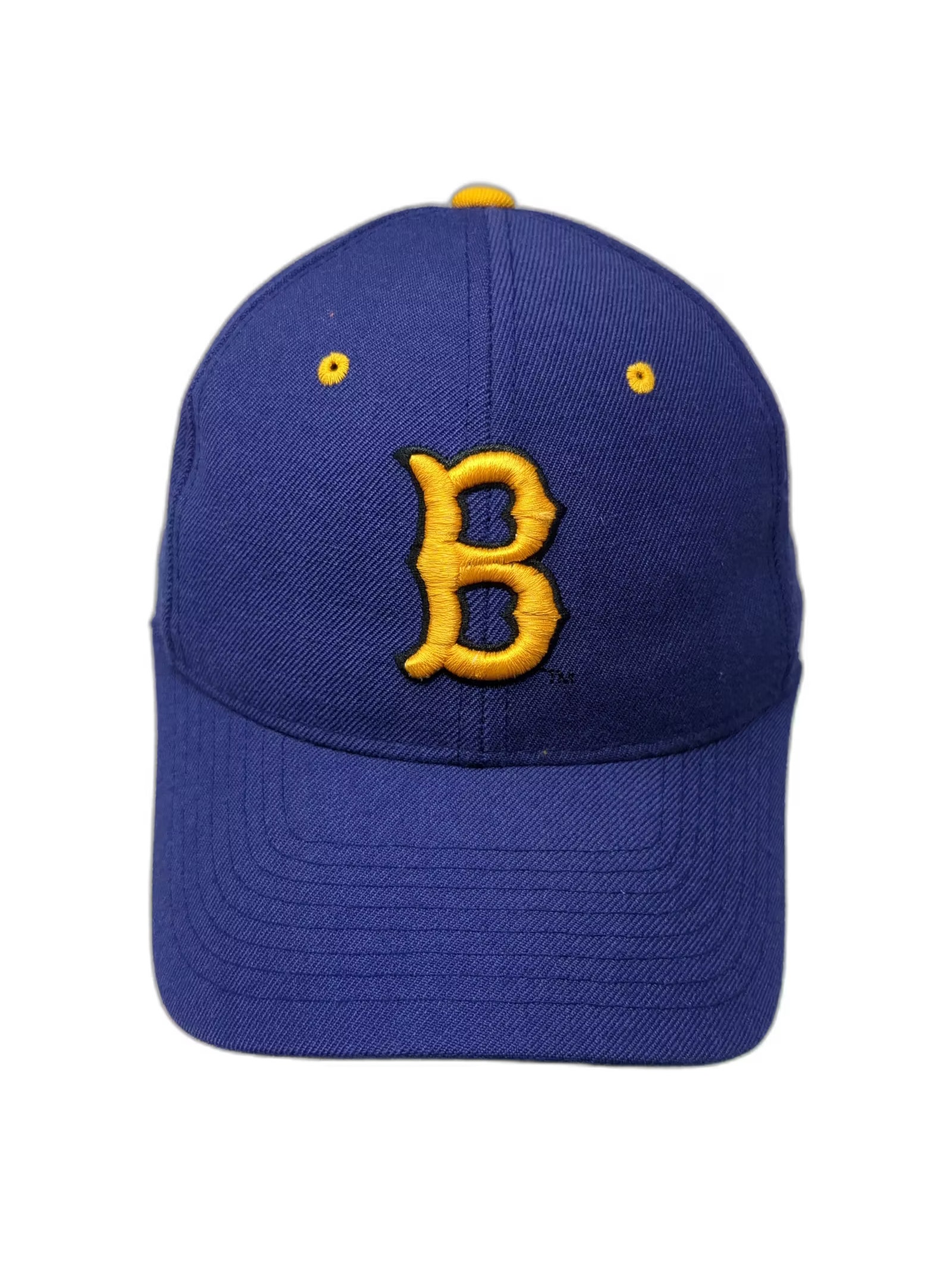 Ucla Bruins Ncaa Zephyr Cap Blue Gold Fitted Hat Size 7 100 Wool Authentic